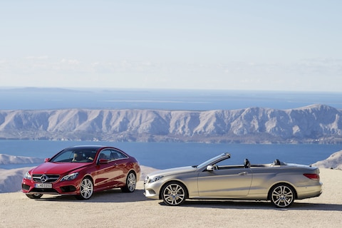 Mercedes E-klasse Coupé en Cabrio ook vernieuwd