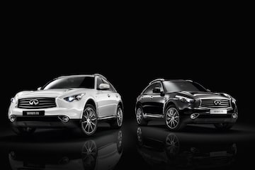 Infiniti FX Black en White Edition