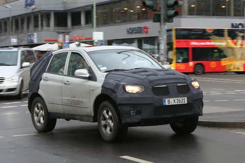 Gekiekt: SsangYong Actyon met nieuwe neus