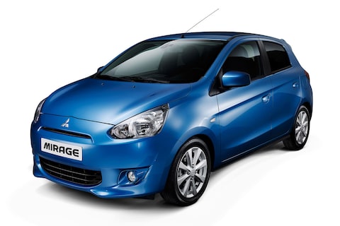 Mitsubishi doopt Mirage om tot Space Star