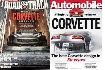 Corvette duikt op internet