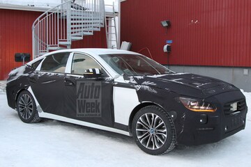 Hyundai Genesis sedan gespot