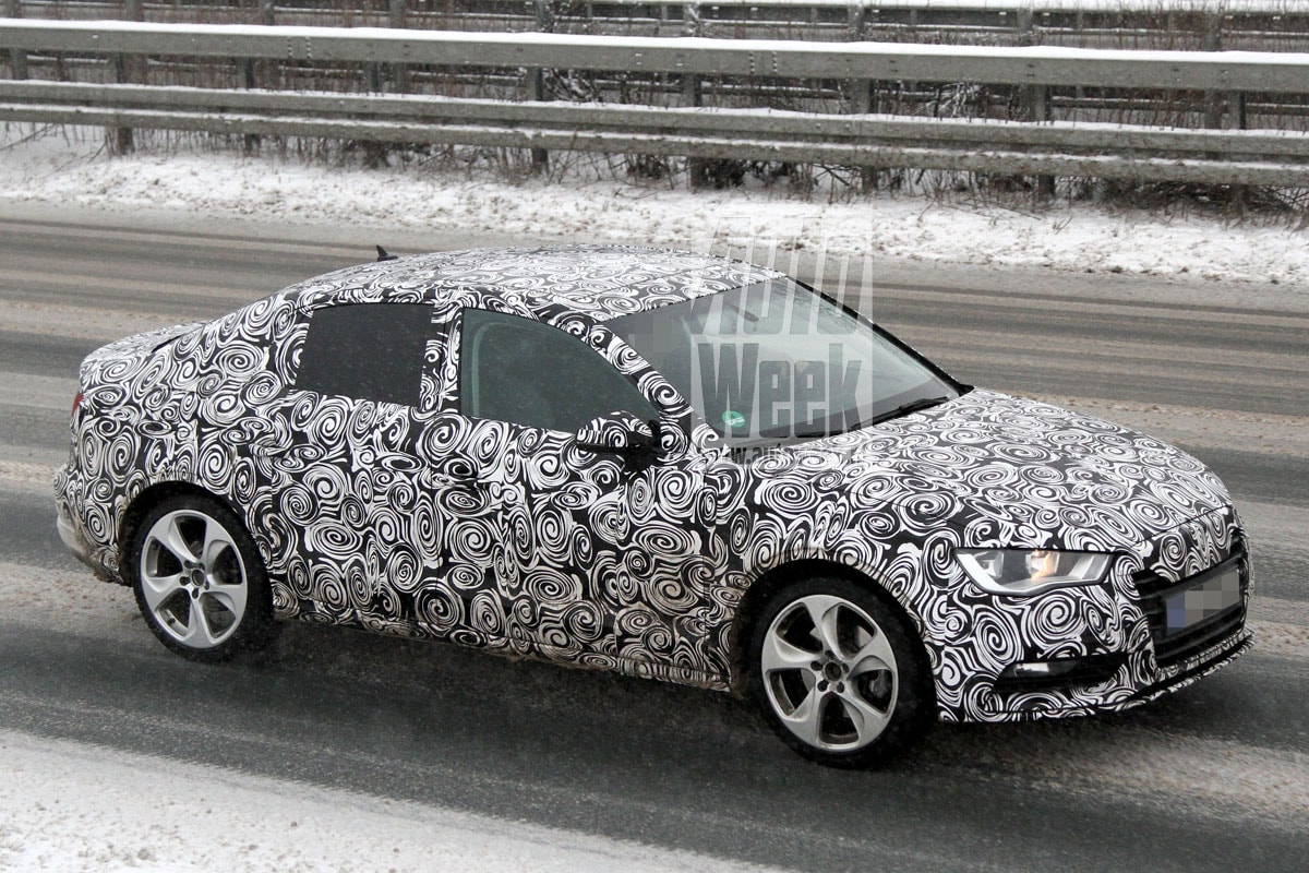 Audi A3 Sedan Spyshots