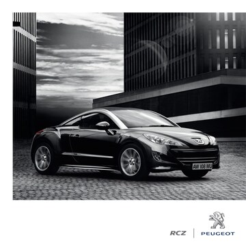 Brochures Peugeot RCZ - Folders