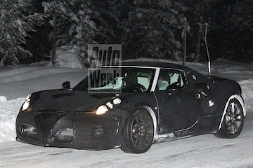 Alfa Romeo 4C spyshots