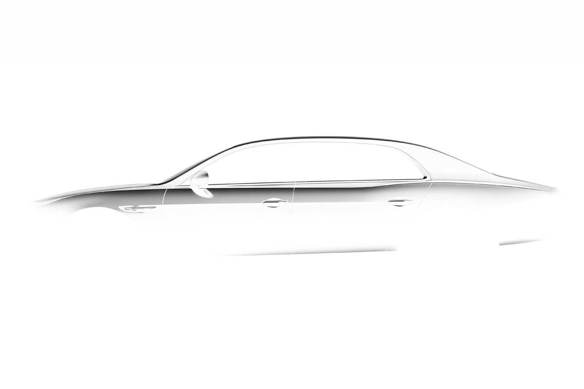 Bentley Flying Spur teaser