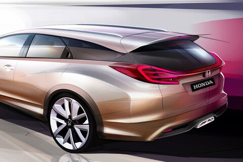 Honda Civic Wagon debuteert op Salon van Genève