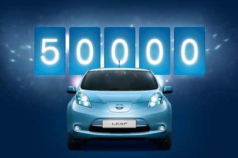 Nissan's vijftigduizendste blad