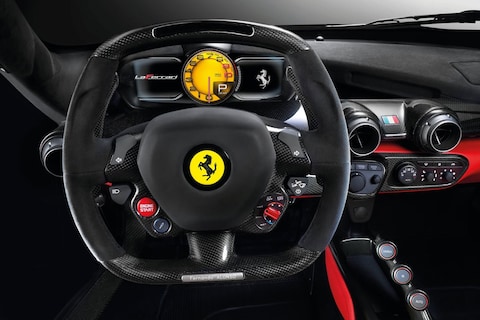 Het binnenste van de LaFerrari
