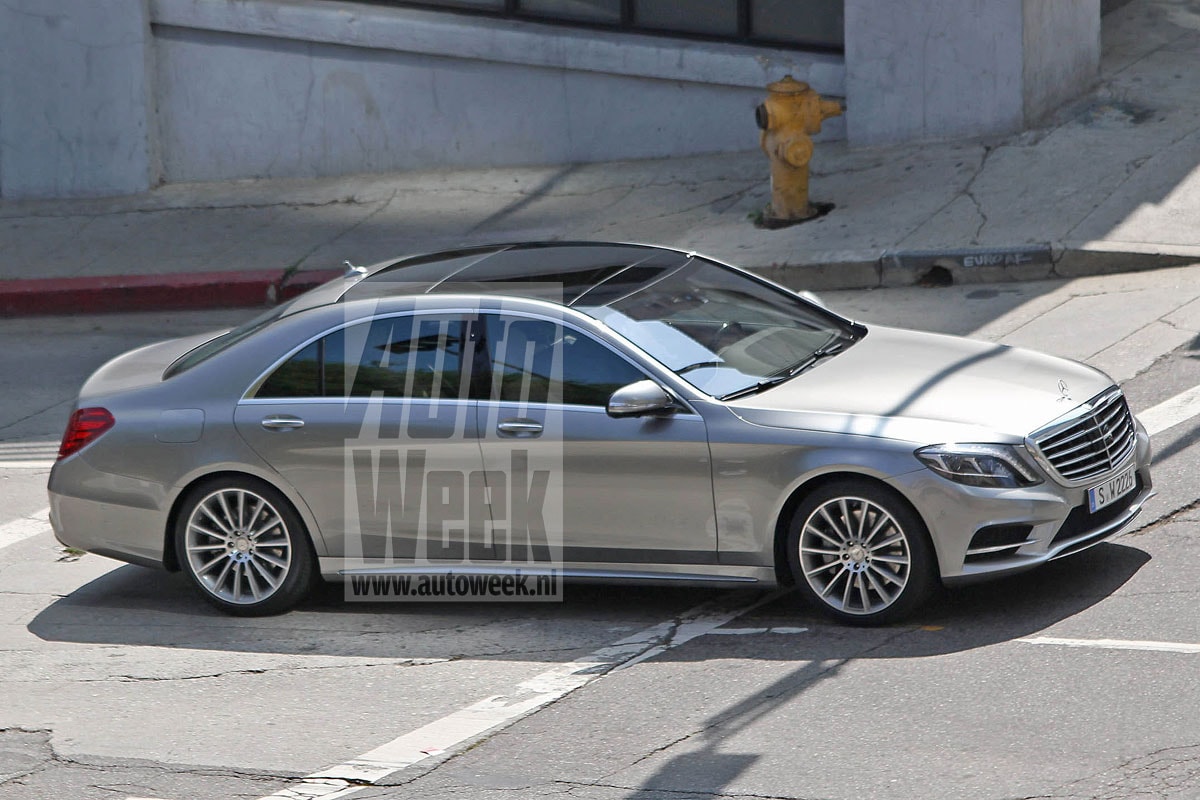 Mercedes-Benz S-klasse spionage