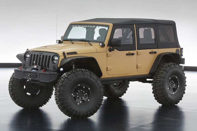 Jeep Wrangler Sand Trooper II