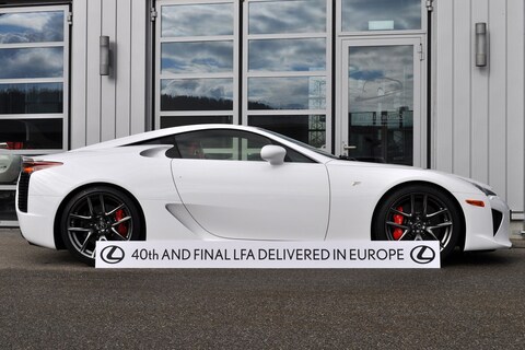 Laatste Lexus LFA afgeleverd in Europa