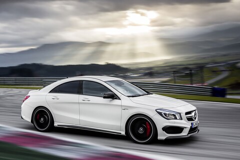 Voor de vorm: Mercedes CLA 45 AMG