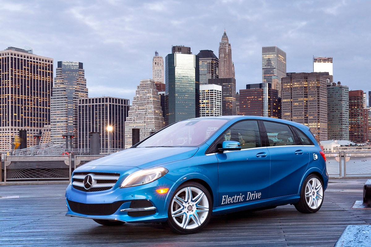 Mercedes B-klasse Electric Drive