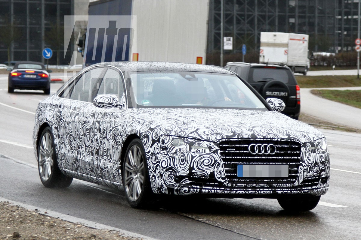 Audi A8 spionage