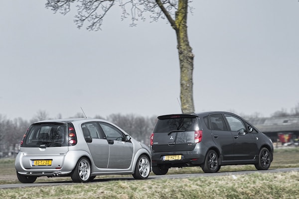 Mitsubishi Colt Ralliart - Smart Forfour Brabus