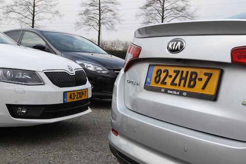 Skoda Octavia - Ford Focus sedan - Kia Optima