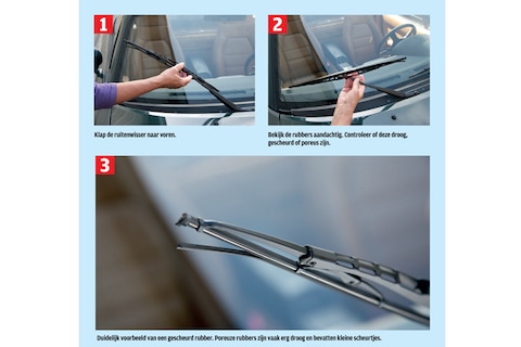 Zelfcheck: ruitenwissers controleren