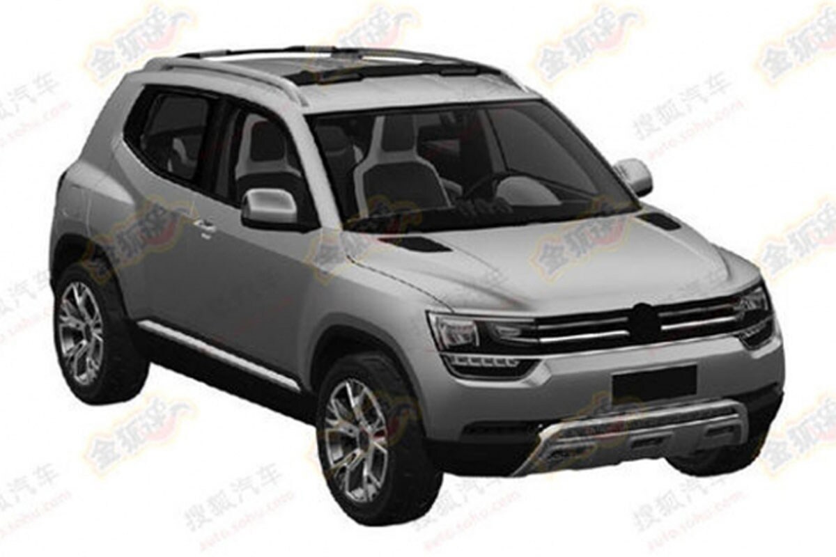 Volkswagen Taigun patentschetsen