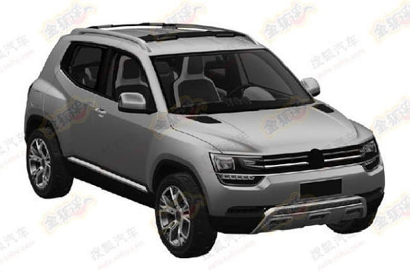 Volkswagen Taigun patentschetsen