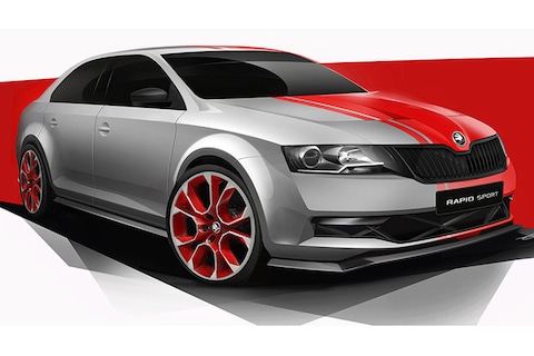 Skoda Rapid Sport Concept naar Wörthersee