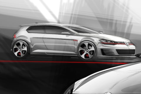 Volkswagen Golf Design Vision GTI: 503 pk!