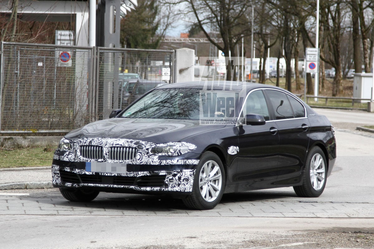 BMW 5-serie facelift