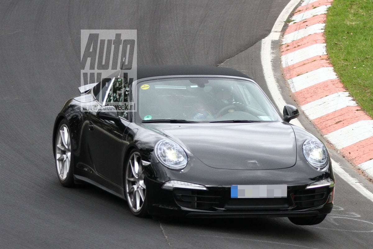 Porsche 911 Targa Spionage