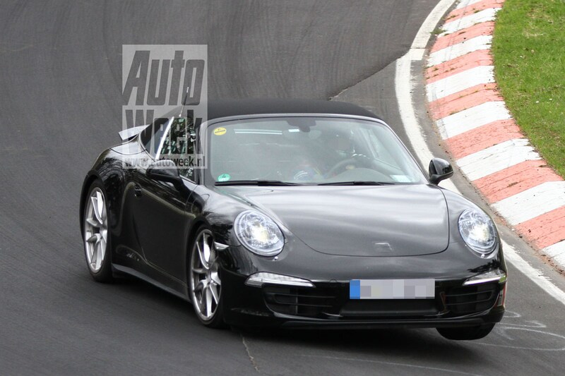 Porsche 911 Targa Spionage