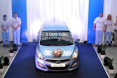 Miljoenste Hyundai uit Tsjechië