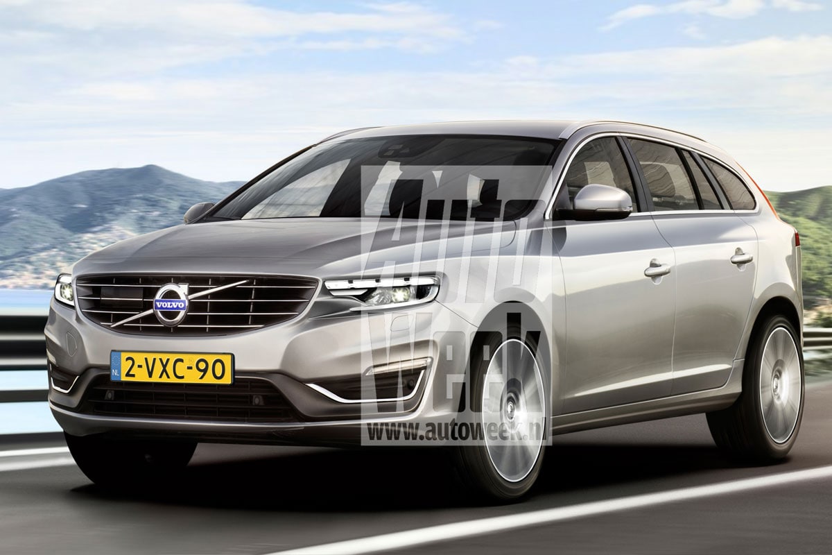 Volvo XC90 - illustratie Marco van Overbeeke