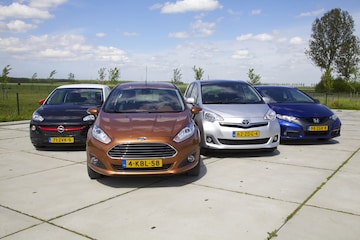 Opel Adam - Ford Fiesta - Toyota Yaris Verso S - H