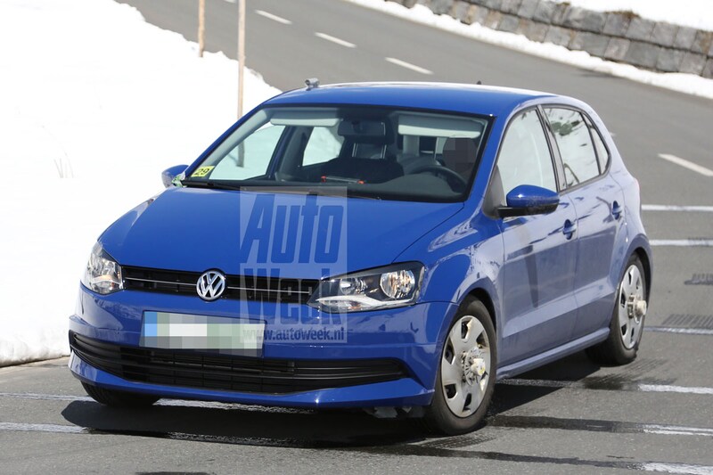 Volkswagen Polo facelift spionage