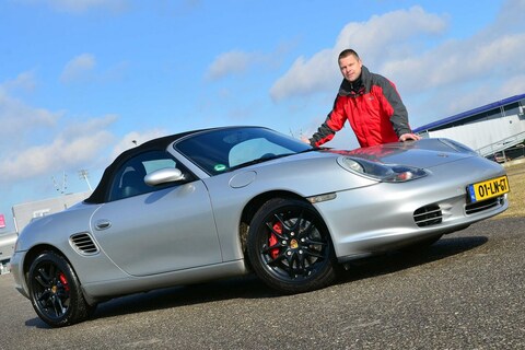 Op de rollenbank - Porsche Boxster S