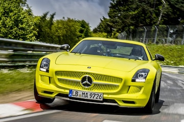 Mercedes SLS AMG Electric Drive Ringrecord