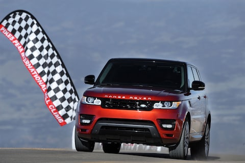Range Rover Sport breekt record Pikes Peak