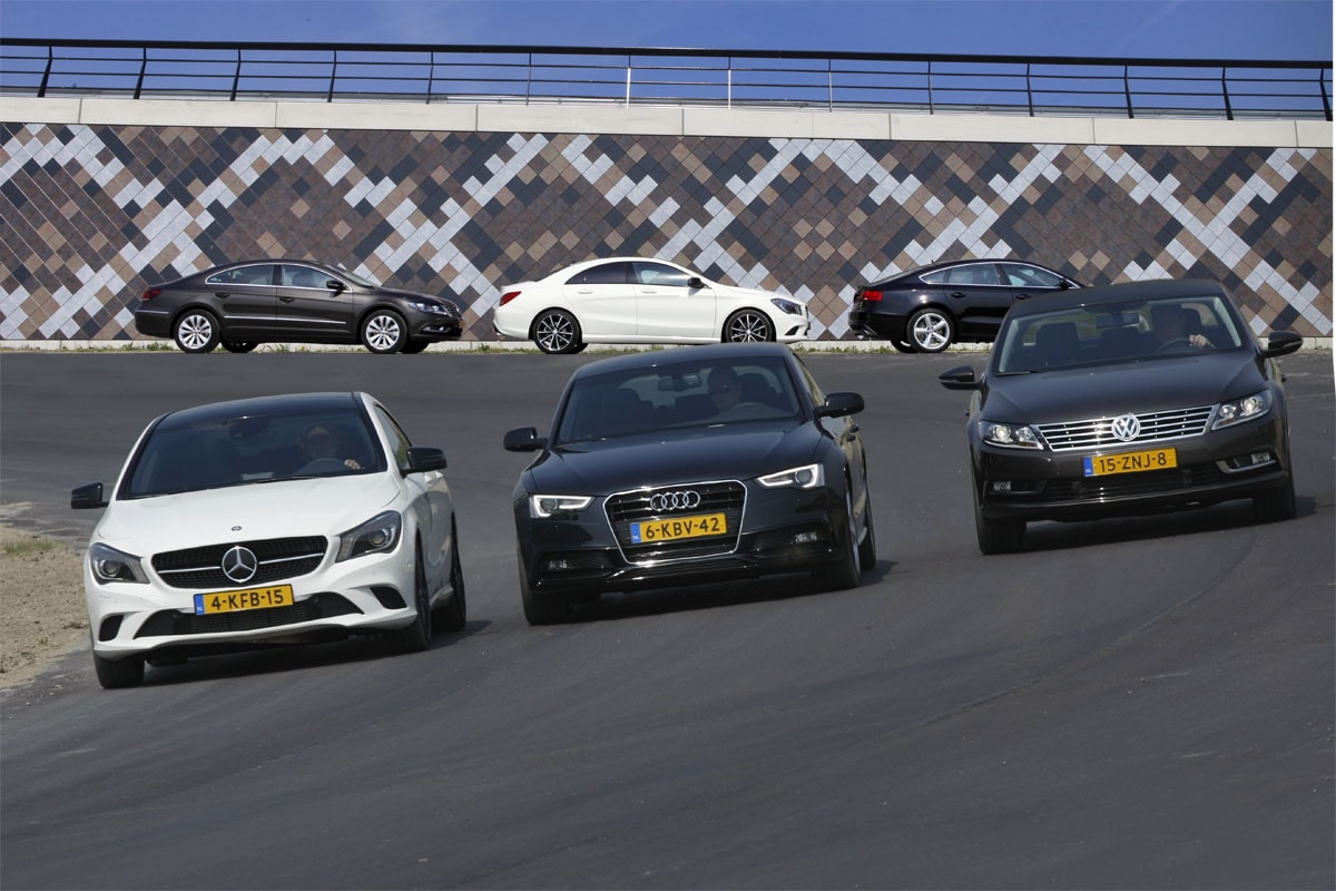Mercedes CLA - Audi A5 - Volkswagen CC