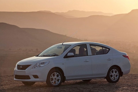 Nissan Versa met een geheim