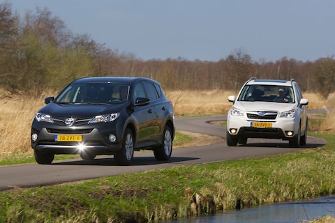 Toyota RAV4 vs. Subaru Forester - Vergelijkende Test
