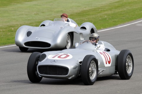 Wie kocht de Silver Arrow in Goodwood?