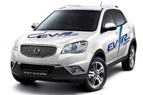 SsangYong Korando C EV-R aan de range-extender