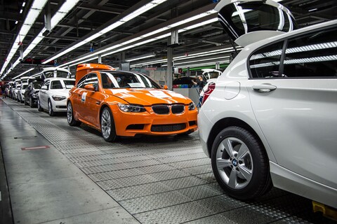 Laatste BMW M3 Coupé loopt van de band