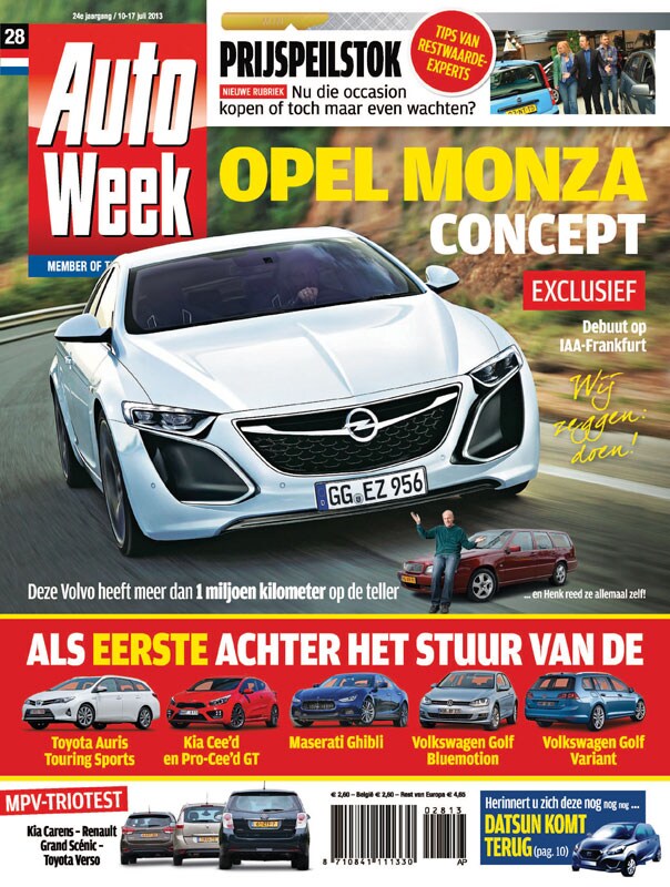 AutoWeek Cover 28 2013