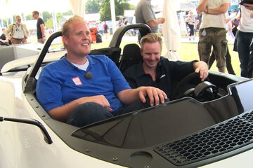 Roland en Michiel in de Vuhl