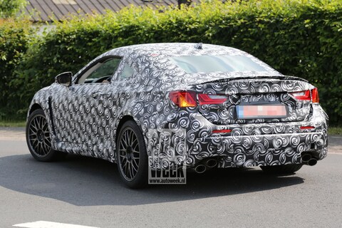 Lexus IS-F Coupé in de maak