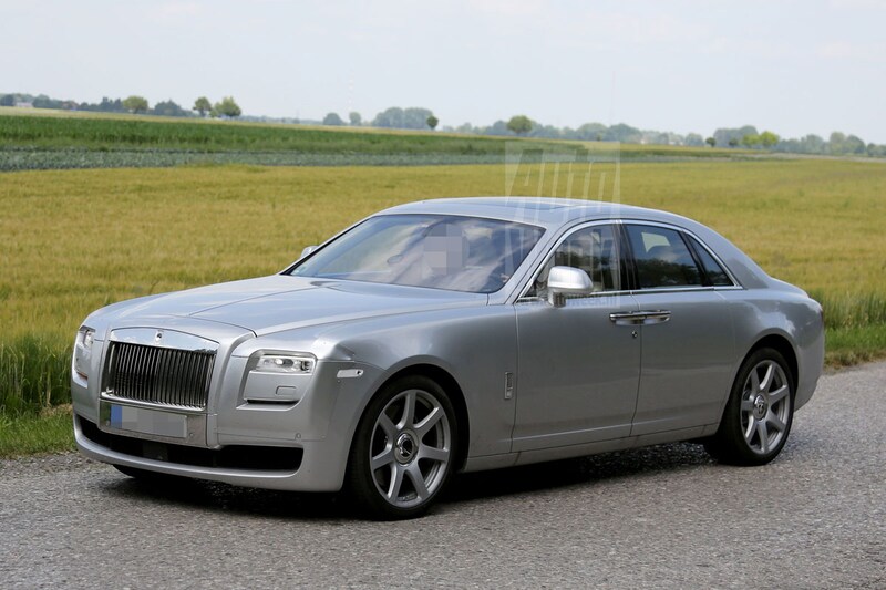 Rolls-Royce Ghost Facelift spyshots