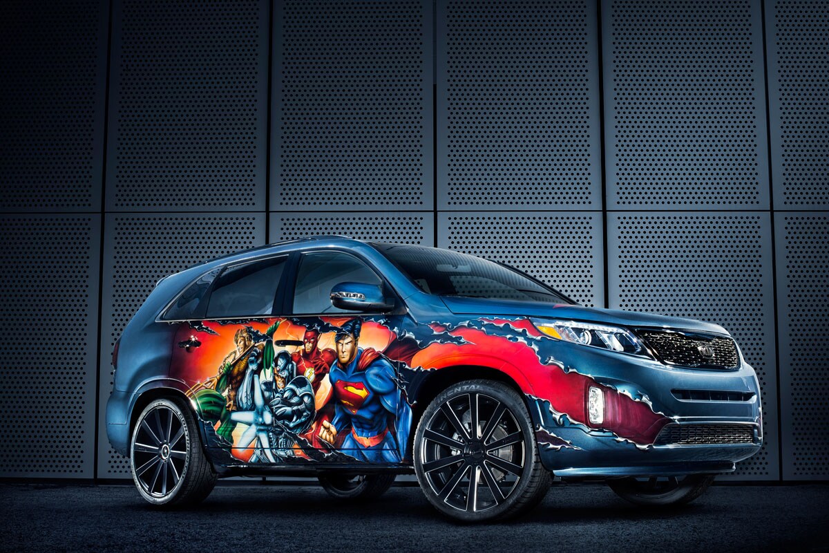 Kia Sorento Justice League