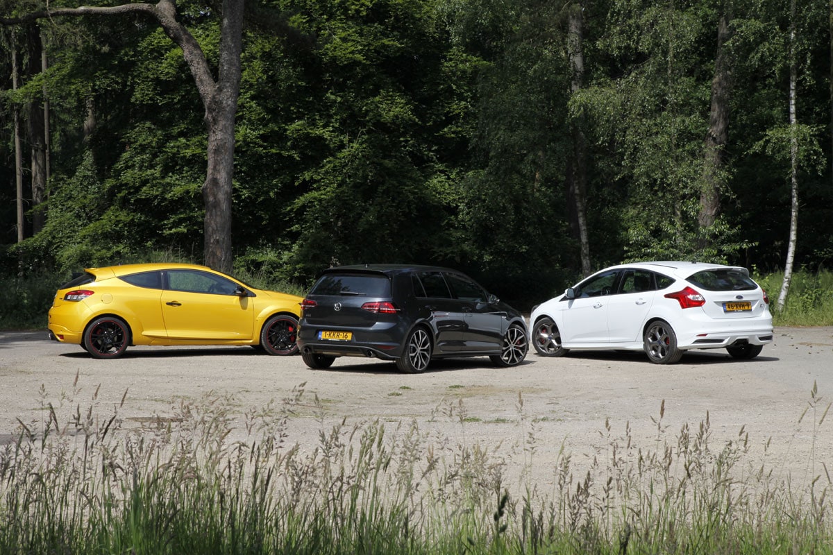 Renault Mégane RS - Ford Focus ST - VW Golf GTI