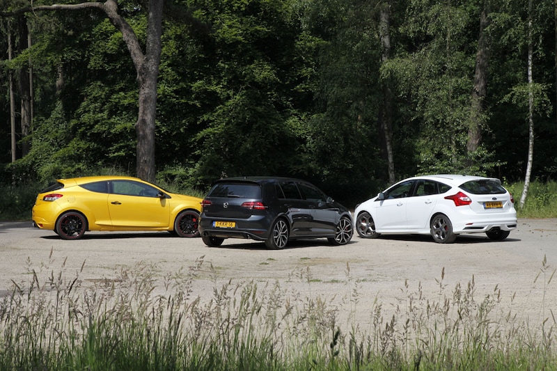 Renault Mégane RS - Ford Focus ST - VW Golf GTI