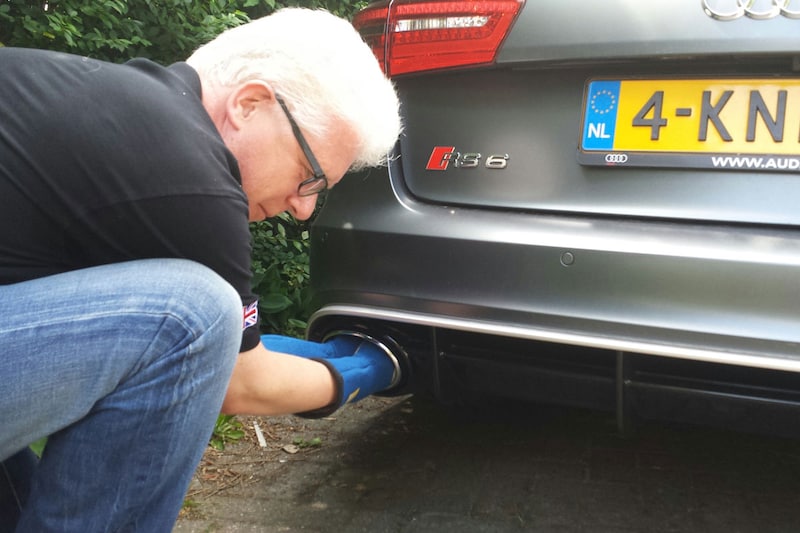 Bas van Putten bij Audi RS6